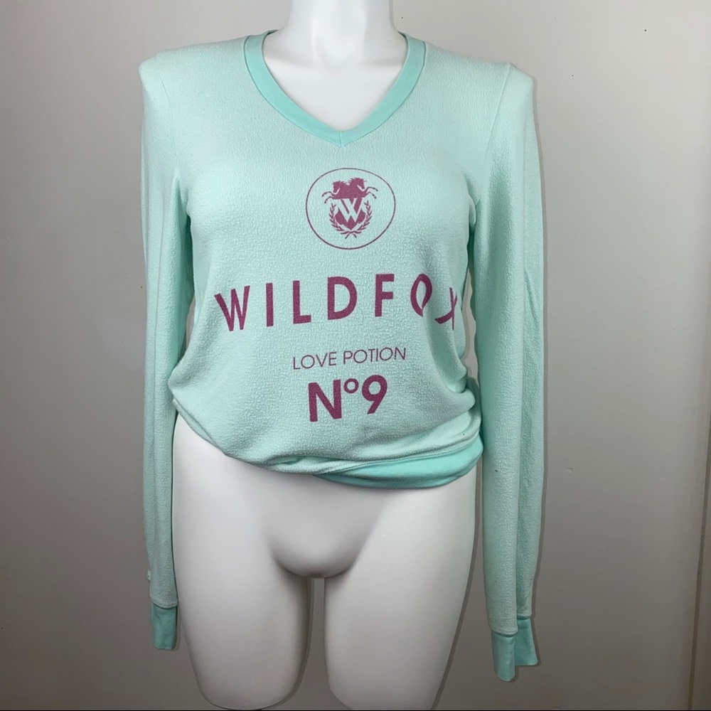 Wildfox Love Potion Baggy Beach Jumper Sweatshirt